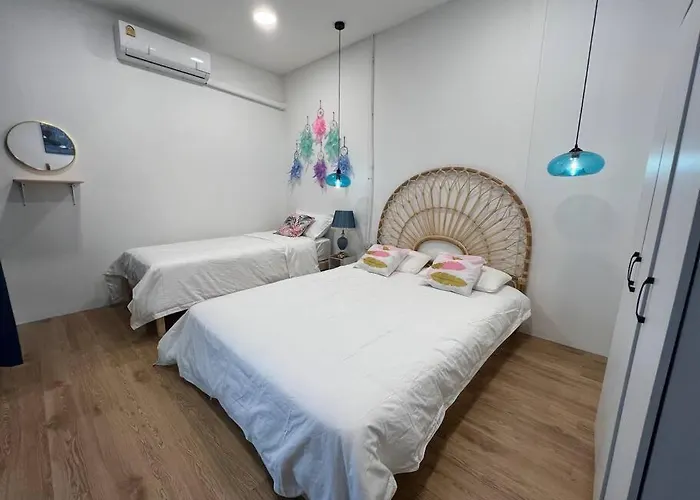 公寓 Roof 4br Private Floor, China Town, Center *